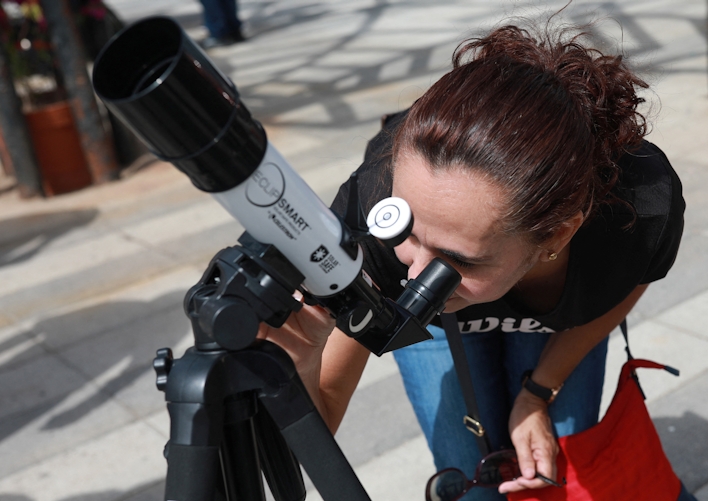 Los observadores de Eclipse se reúnen en Mazatlán, México