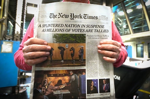 Scenes from Election Day across America