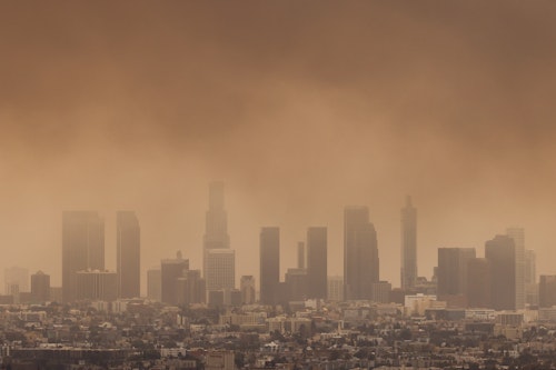 Scenes of devastation in Los Angeles 