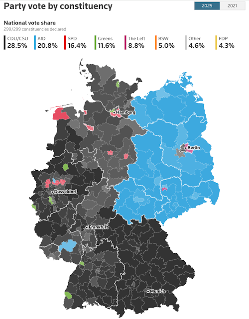 The results have now been declared for all 299 constituencies