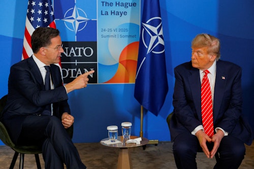 Rutte says NATO countries will unanimously go to 5% 