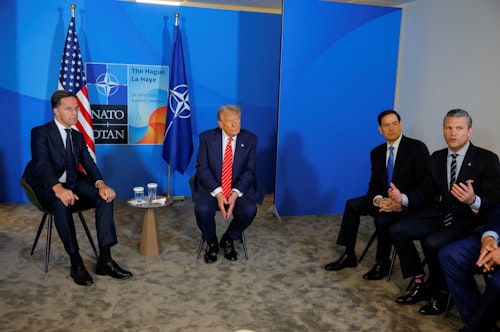 Trump says the Iranian nuclear program is put back decades