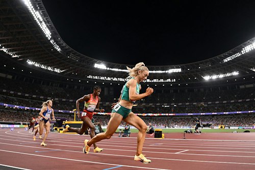 Nicola Olyslagers' high jump gold caps successful world champs for