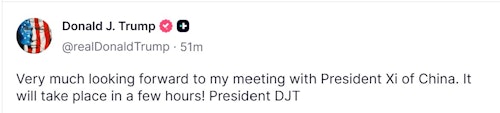 Trump mong muốn được gặp "người bạn" Tập Cận Bình