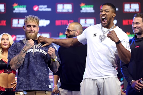 Jake Paul vs. Anthony Joshua weigh-in - as it happened - ESPN