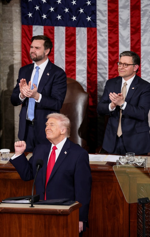 ट्रंप ने सबसे लंबे दक्षिण-राष्ट्रपति भाषण का रिकॉर्ड तोड़ दिया है।