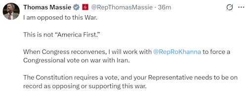 In US Congress, calls for votes on a war powers resolution