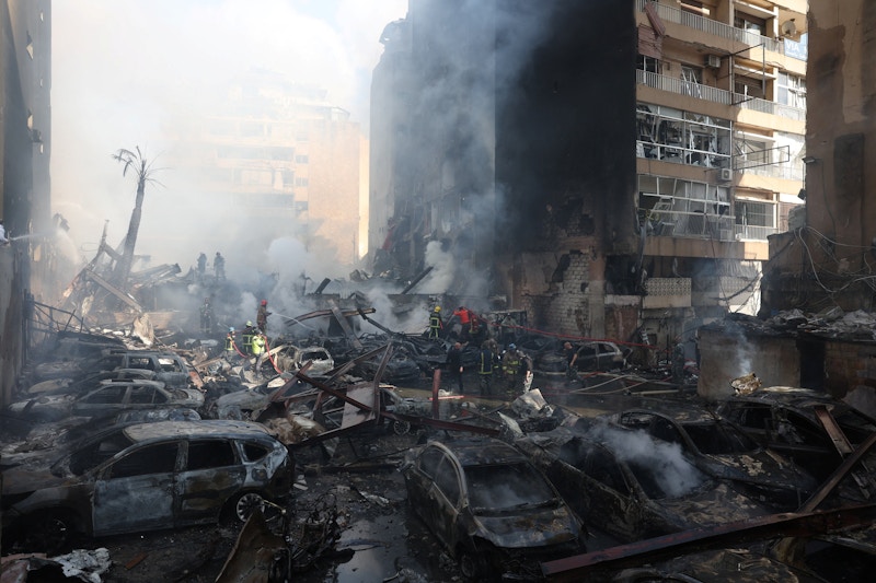 Site of strike Lebanon