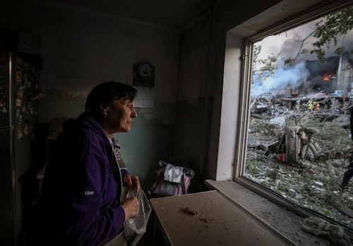 In pictures: Damage and destruction in Kyiv