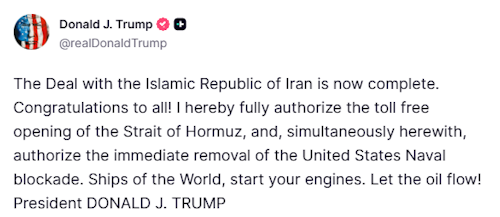 'Let the oil flow!': How Trump announced the deal
