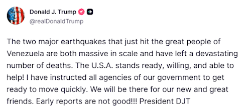 Trump fears 'devastating number of deaths'