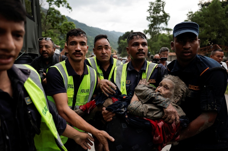 Catastrophic floods strike Nepal and Tibet following glacier collapse