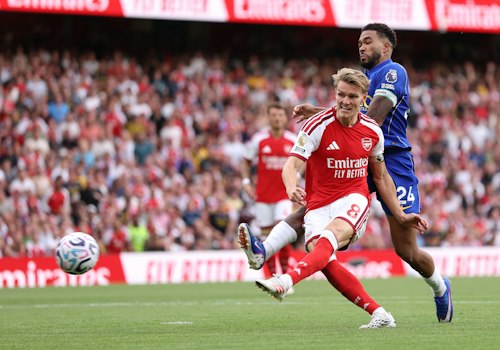 GOAL! Arsenal 2-1 Chelsea (Odegaard)