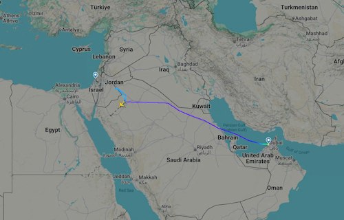 Flight to Israel diverted after incident